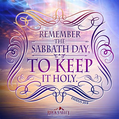 keep the sabbath day holy bible verse